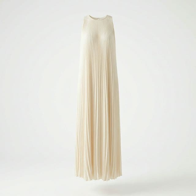 Ethereal Pleat Maxi