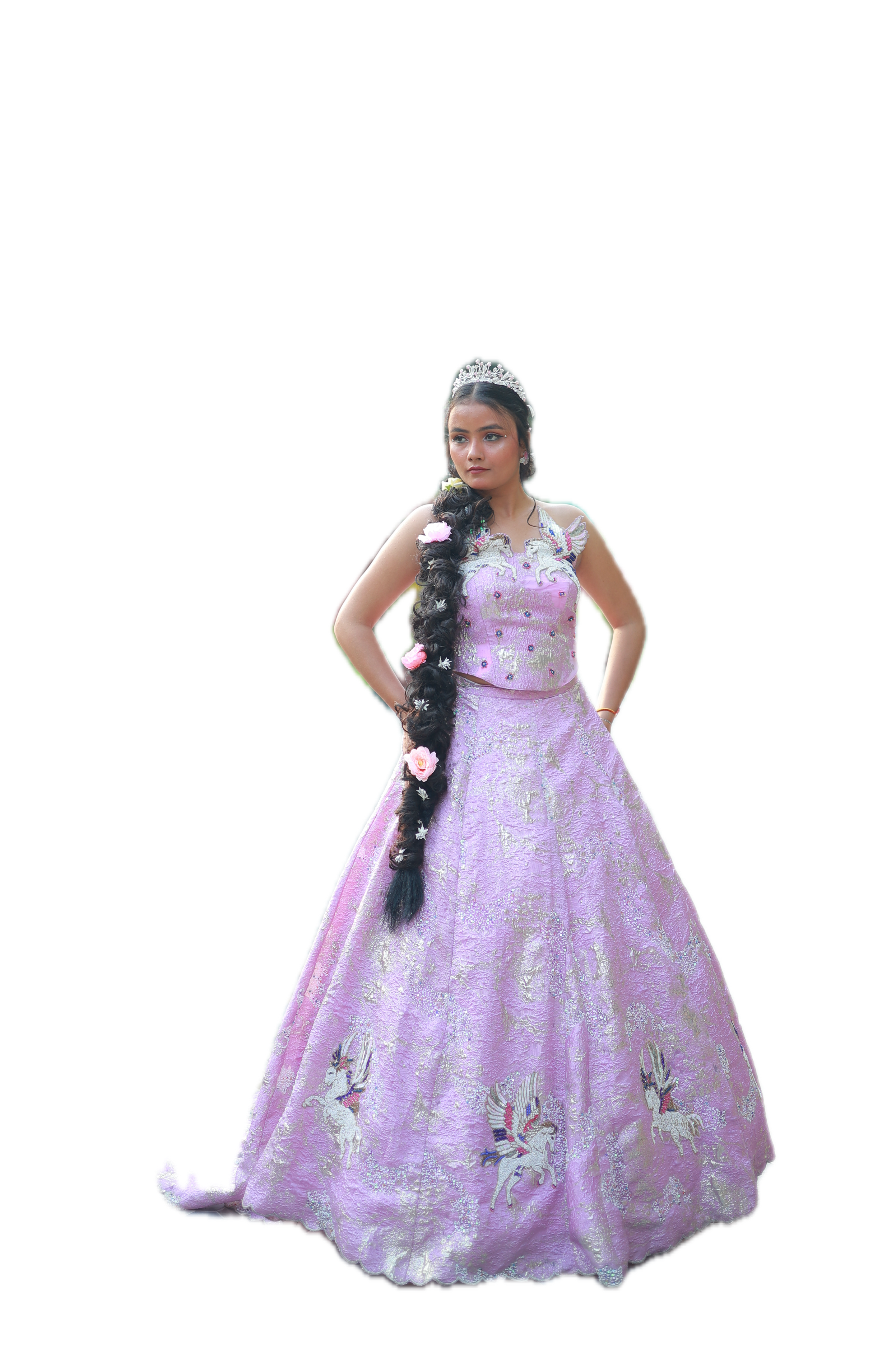 Unicorn Trail Gown - View 1